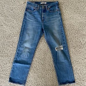 Levi’s wedgie straight jeans